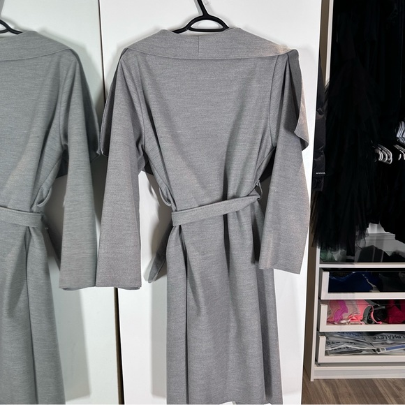 Grey Waterfall Coat - Picture 3 of 4